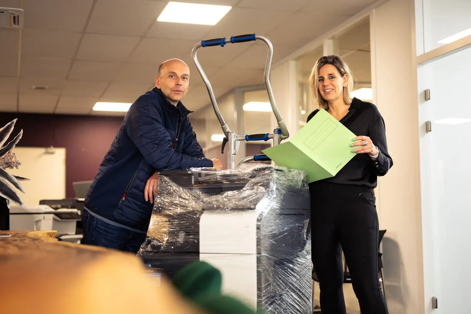 Zakelijke printer huren bij JWS